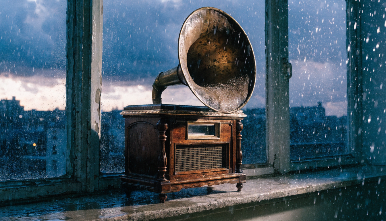 AI portrait generation process with studio lighting