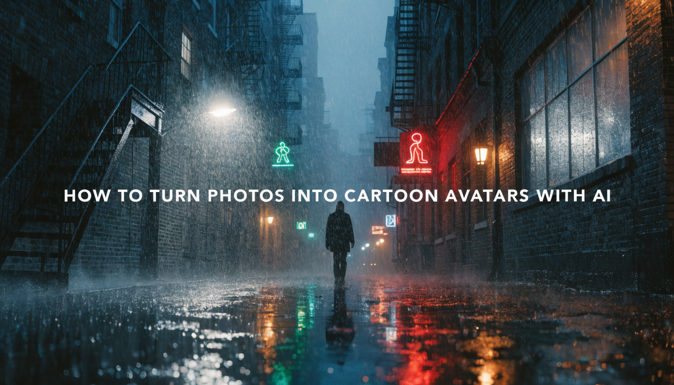How to Turn Photos into Cartoon Avatars with AI