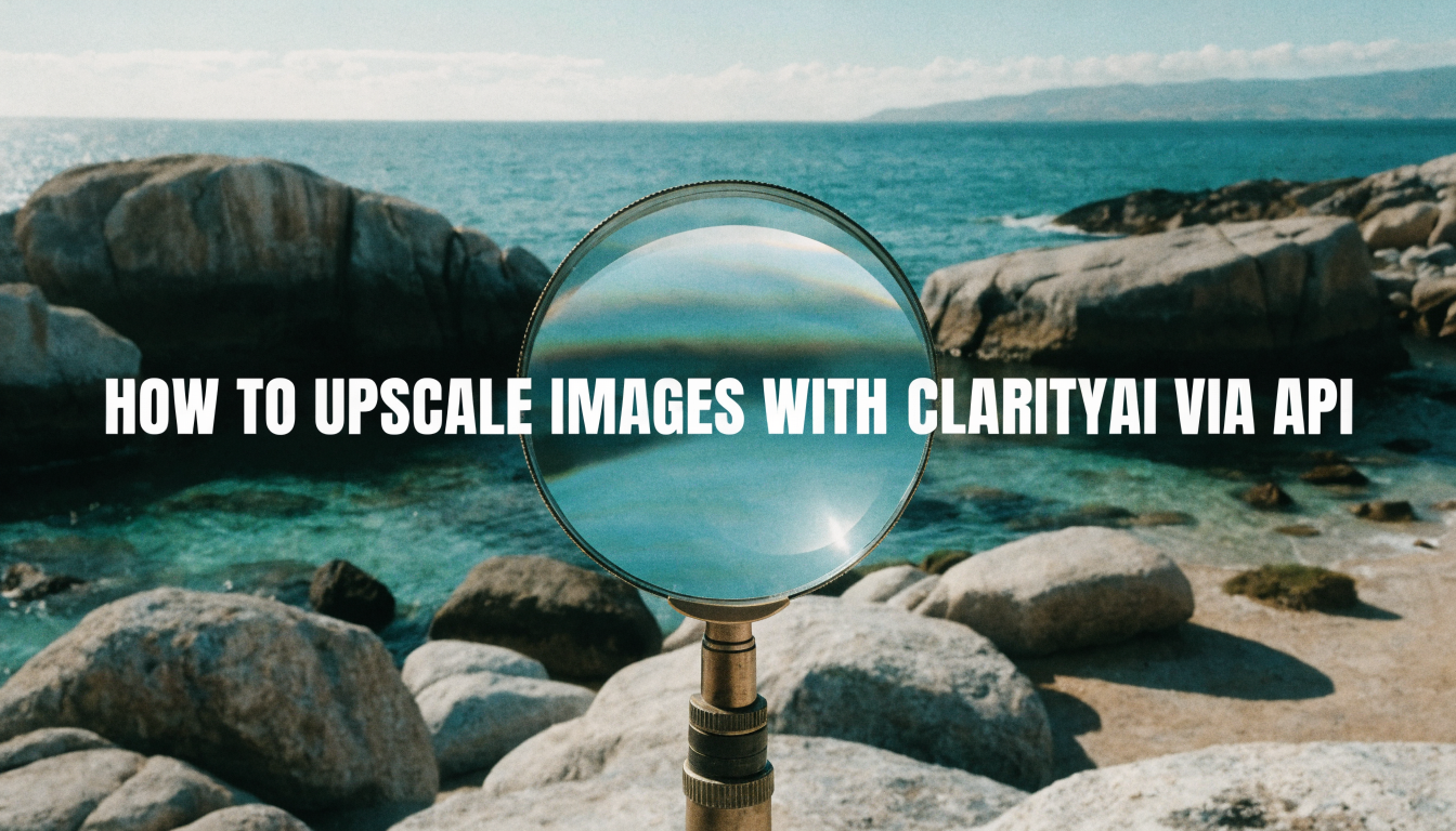 How to Upscale Images With ClarityAI via API: A Developer's Guide