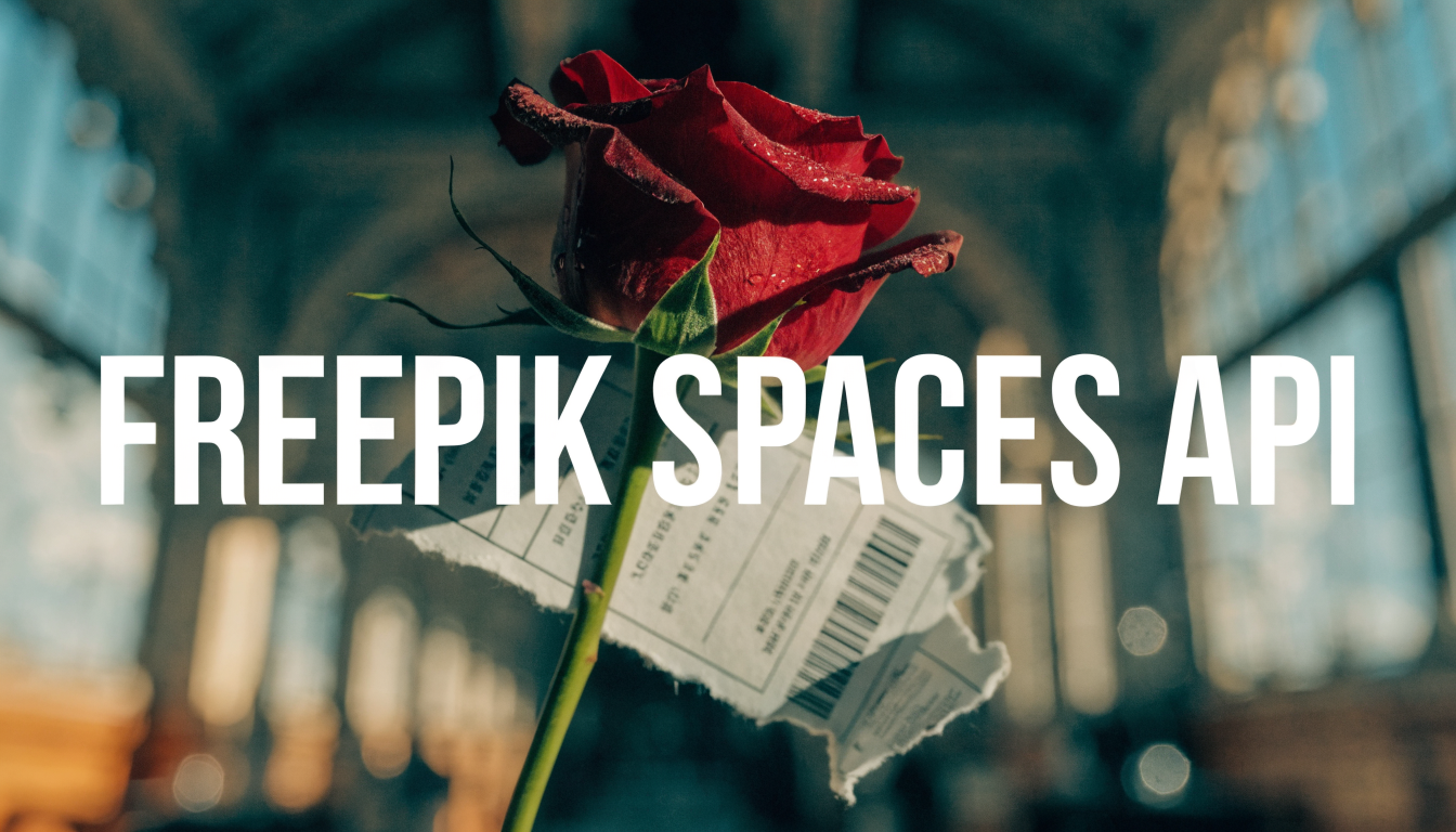 Freepik Spaces API: What Developers Actually Get in 2026