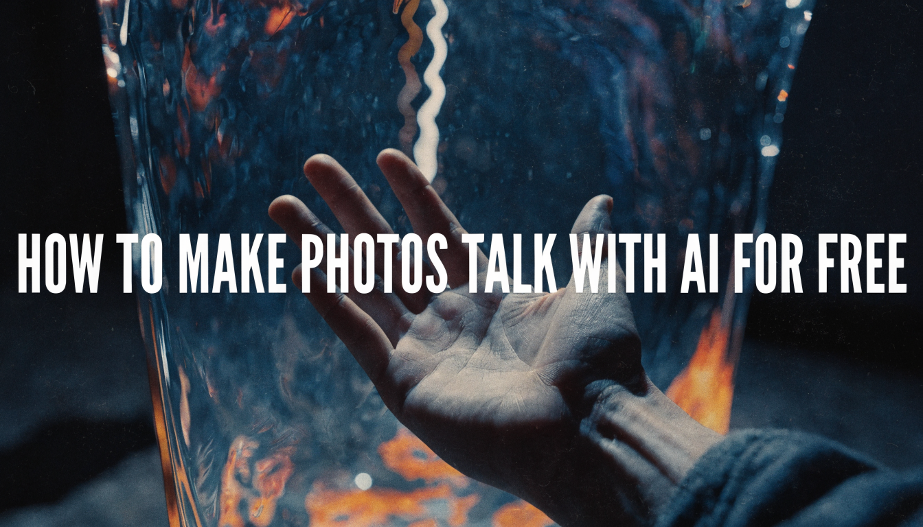 How to Make Photos Talk With AI for Free