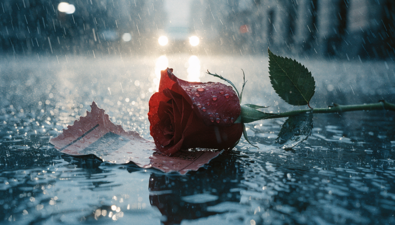 AI portrait generation process with studio lighting