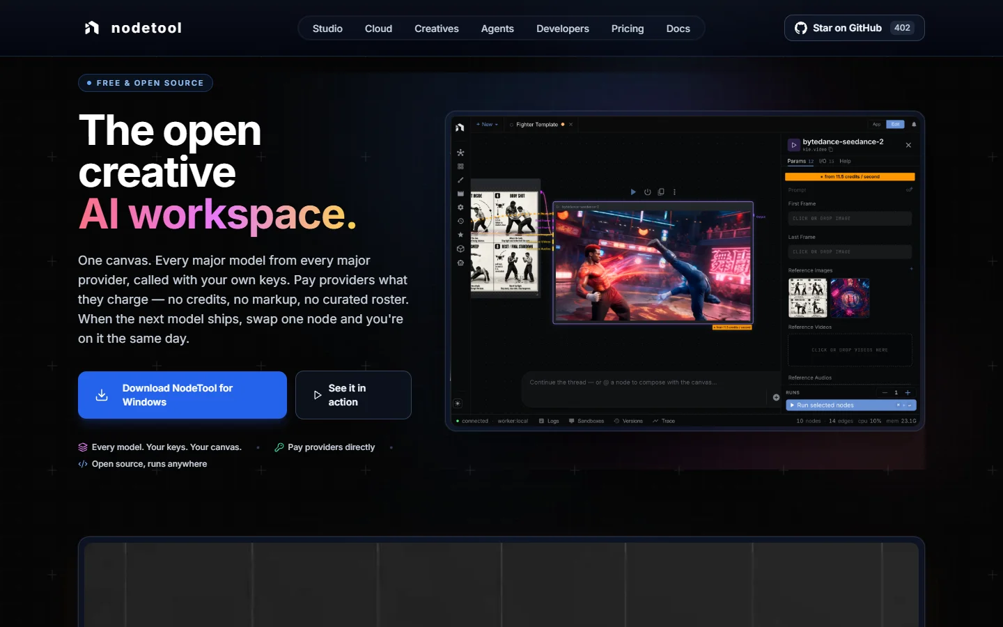 NodeTool homepage