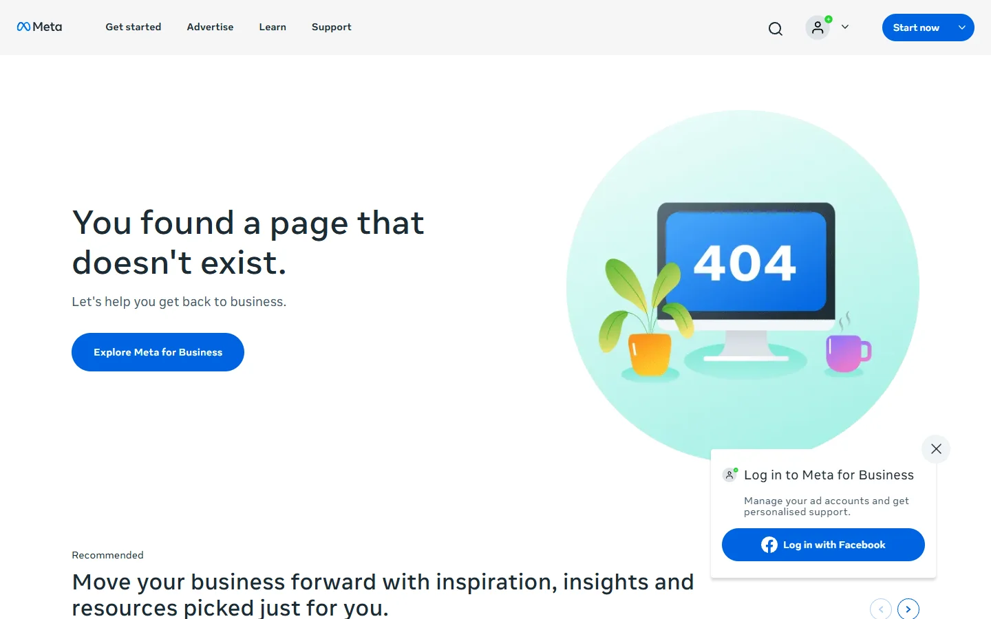 Meta Advantage+ campaign product page