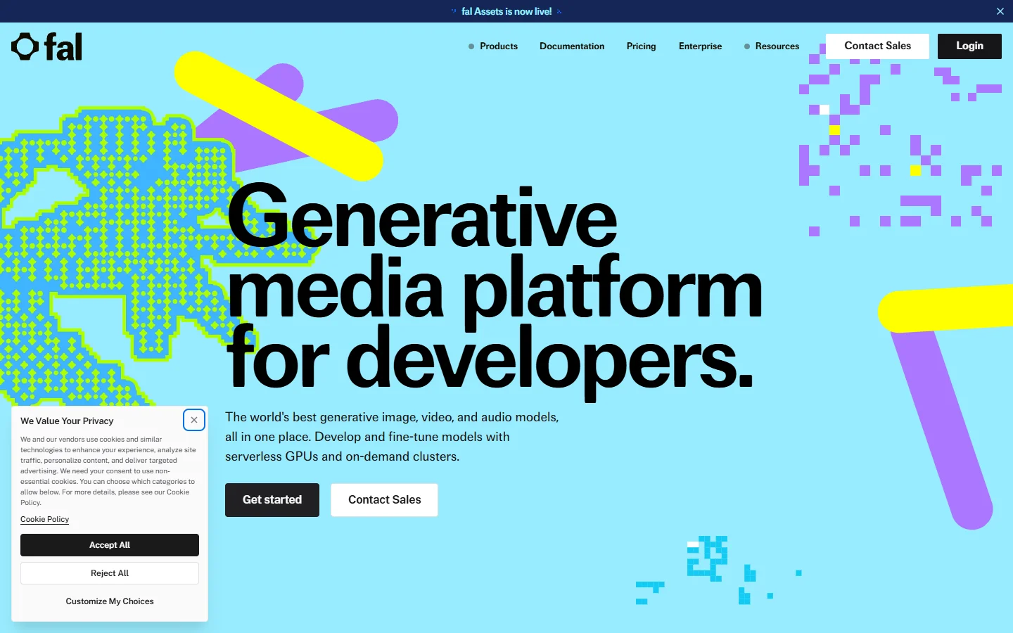 fal.ai homepage