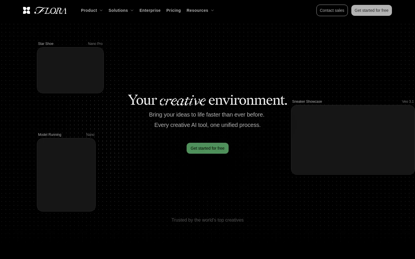 Flora homepage