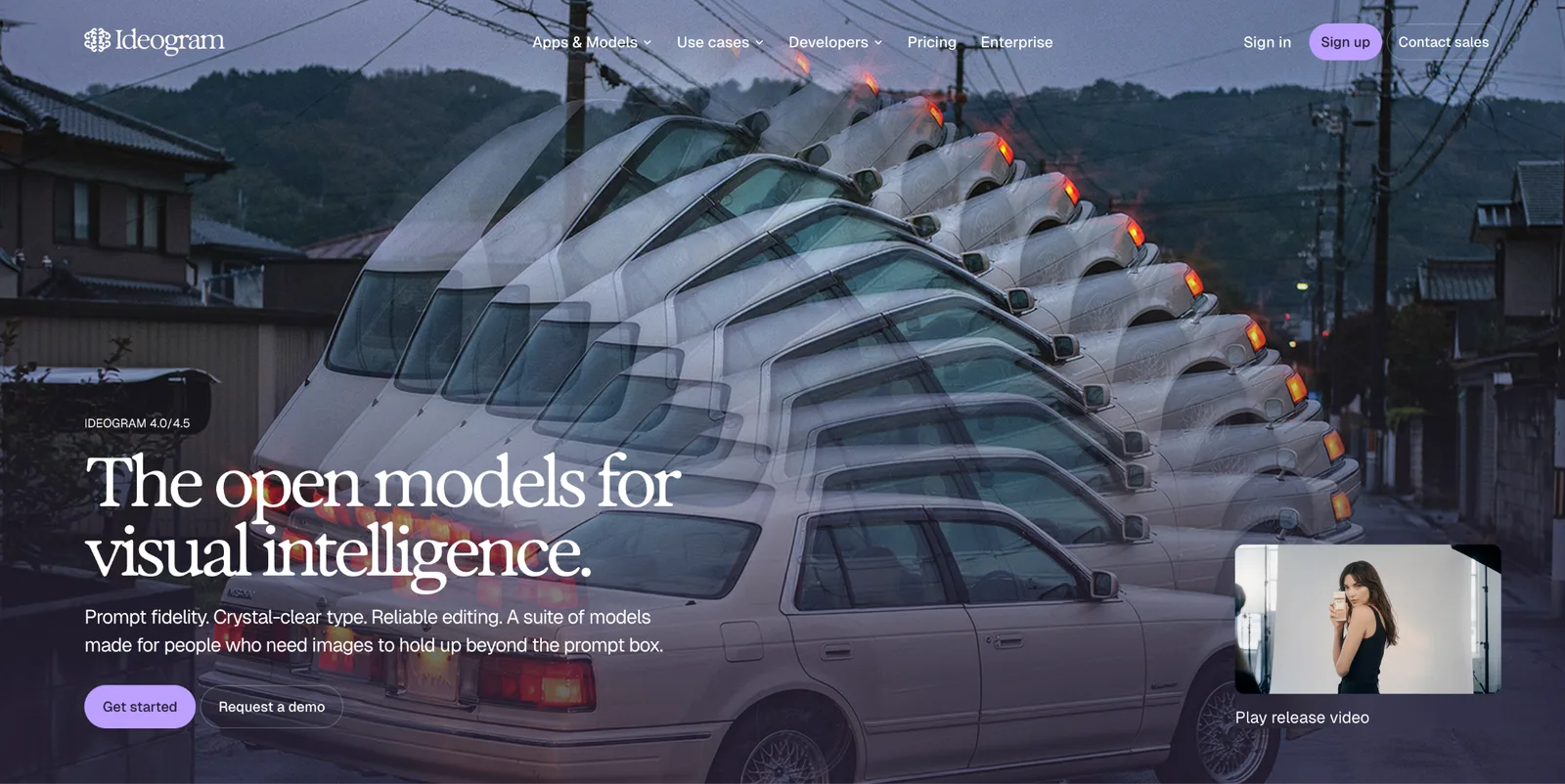 Ideogram home page