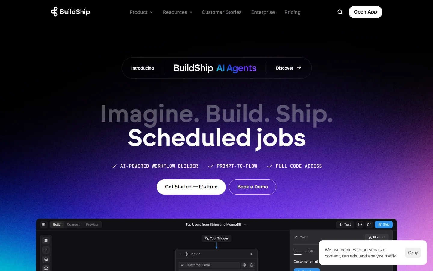 BuildShip homepage