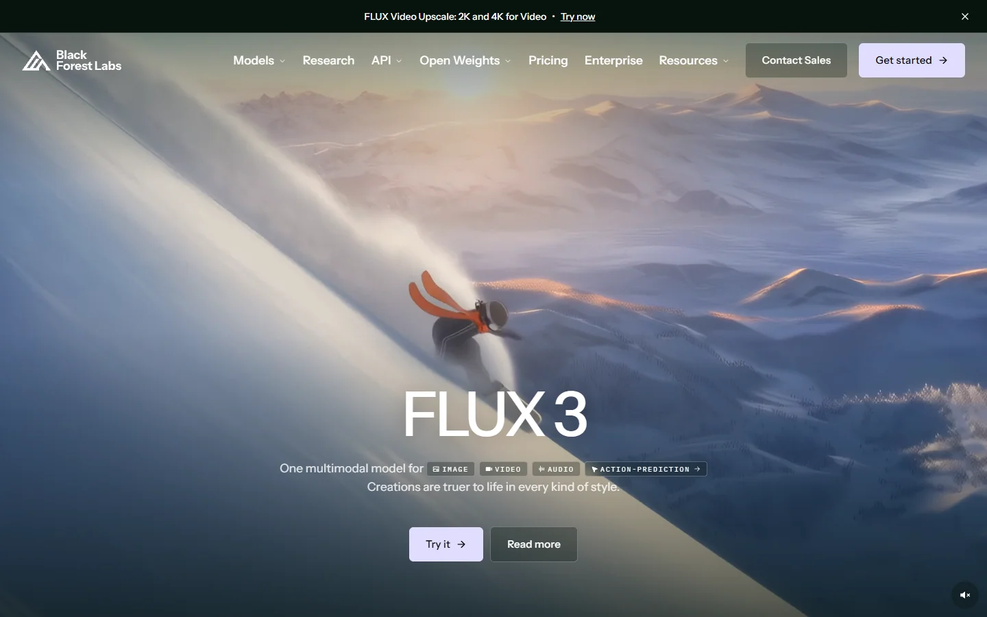 Black Forest Labs homepage