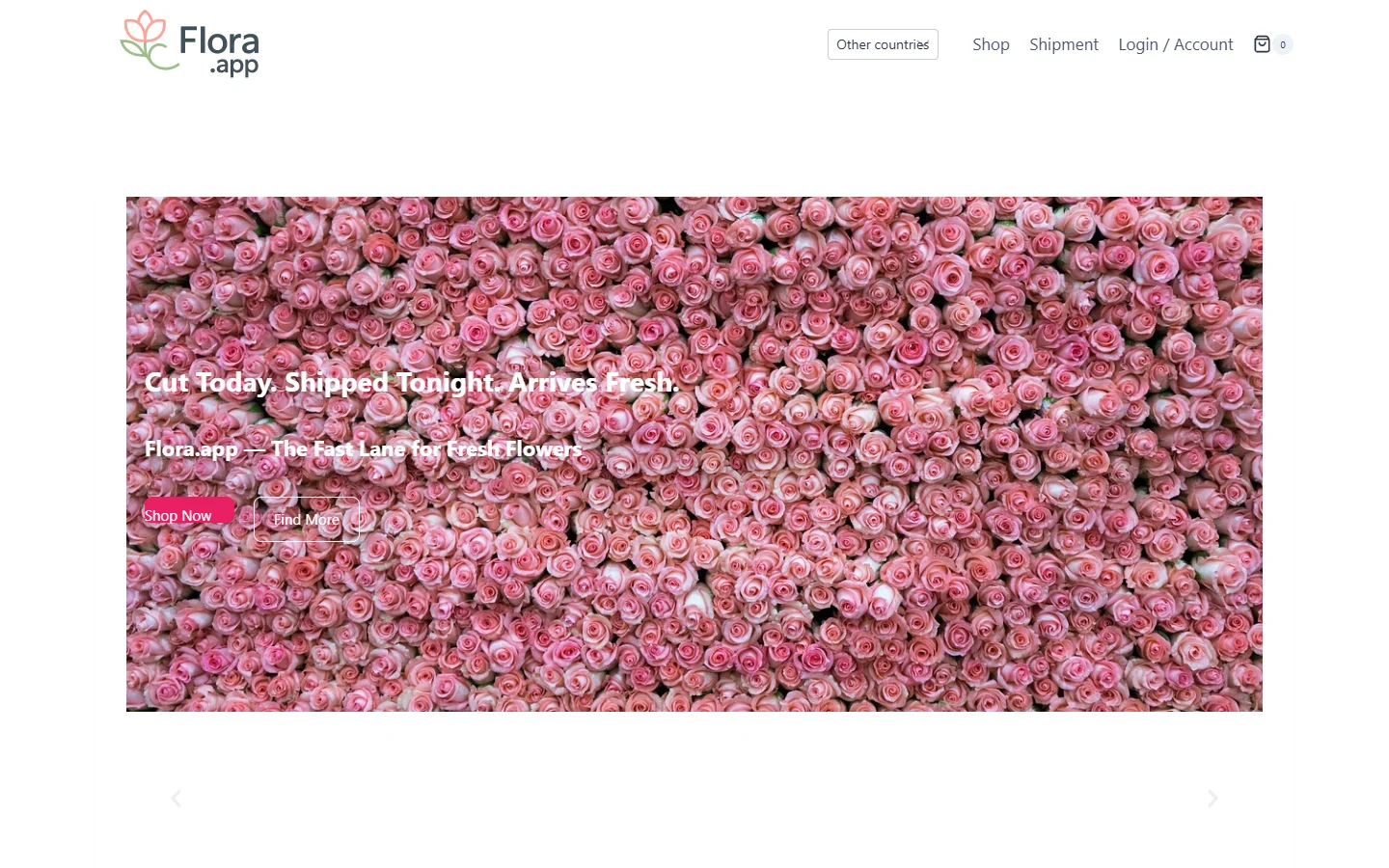 Flora homepage