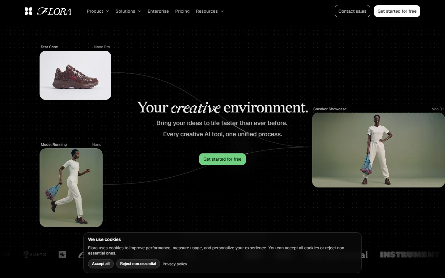 Flora homepage