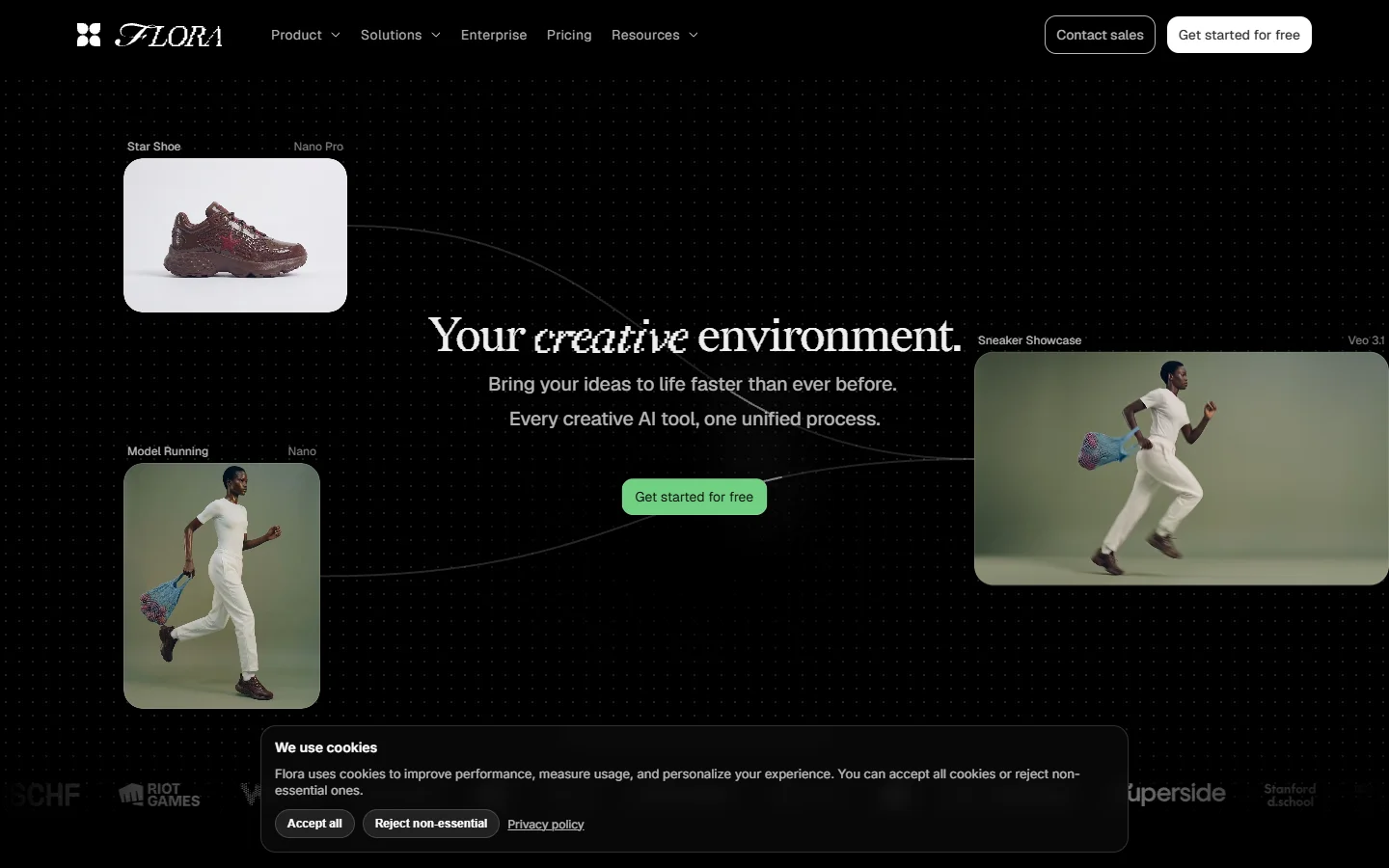 Flora homepage