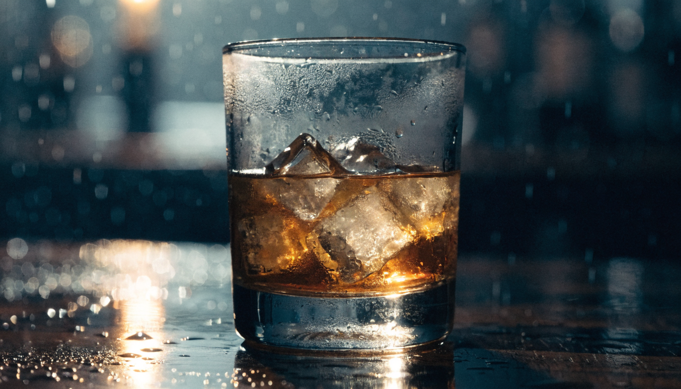 Cinematic film reel unspooling on a wooden desk